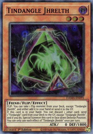 Tindangle Jhrelth (DAMA-EN095) - Dawn of Majesty 1st Edition Dawn of Majesty Yugioh Single  Squirtle Squad Card Shop.