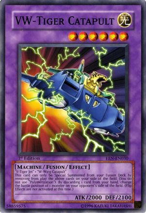 VW-Tiger Catapult (EEN-EN030) - Elemental Energy 1st Edition Elemental Energy Yugioh Single  Squirtle Squad Card Shop.