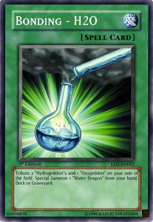 Bonding - H2O (EEN-EN043) - Elemental Energy Unlimited Elemental Energy Yugioh Single  Squirtle Squad Card Shop.
