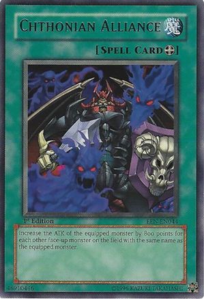 Chthonian Alliance (EEN-EN044) - Elemental Energy 1st Edition Elemental Energy Yugioh Single  Squirtle Squad Card Shop.