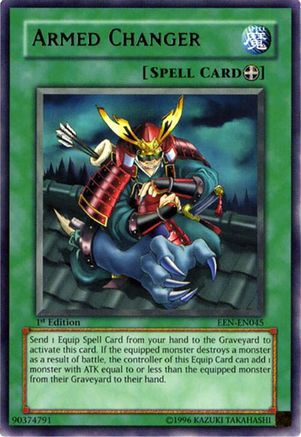 Armed Changer (EEN-EN045) - Elemental Energy 1st Edition Elemental Energy Yugioh Single  Squirtle Squad Card Shop.