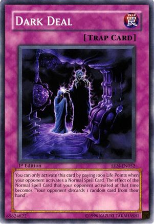 Dark Deal (EEN-EN052) - Elemental Energy 1st Edition Elemental Energy Yugioh Single  Squirtle Squad Card Shop.