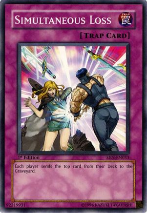Simultaneous Loss (EEN-EN053) - Elemental Energy 1st Edition Elemental Energy Yugioh Single  Squirtle Squad Card Shop.