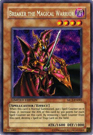 Breaker the Magical Warrior (MC2-EN002) - Master Collection Volume 2 Limited Master Collection Volume 2 Yugioh Single  Squirtle Squad Card Shop.