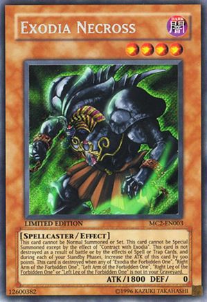 Exodia Necross (MC2-EN003) - Master Collection Volume 2 Limited Master Collection Volume 2 Yugioh Single  Squirtle Squad Card Shop.