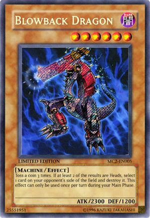 Blowback Dragon (MC2-EN005) - Master Collection Volume 2 Limited Master Collection Volume 2 Yugioh Single  Squirtle Squad Card Shop.