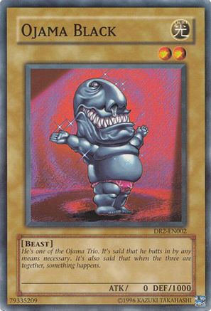 Ojama Black (DR2-EN002) - Dark Revelation Volume 2 Unlimited Dark Revelation Volume 2 Yugioh Single  Squirtle Squad Card Shop.