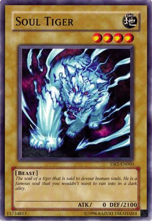 Soul Tiger (DR2-EN003) - Dark Revelation Volume 2 Unlimited Dark Revelation Volume 2 Yugioh Single  Squirtle Squad Card Shop.