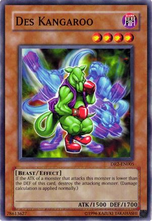 Des Kangaroo (DR2-EN005) - Dark Revelation Volume 2 Unlimited Dark Revelation Volume 2 Yugioh Single  Squirtle Squad Card Shop.