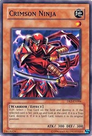 Crimson Ninja (DR2-EN006) - Dark Revelation Volume 2 Unlimited Dark Revelation Volume 2 Yugioh Single  Squirtle Squad Card Shop.