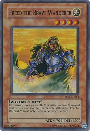 Freed the Brave Wanderer (DR2-EN014) - Dark Revelation Volume 2 Unlimited Dark Revelation Volume 2 Yugioh Single  Squirtle Squad Card Shop.