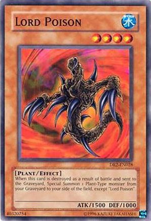 Lord Poison (DR2-EN028) - Dark Revelation Volume 2 Unlimited Dark Revelation Volume 2 Yugioh Single  Squirtle Squad Card Shop.