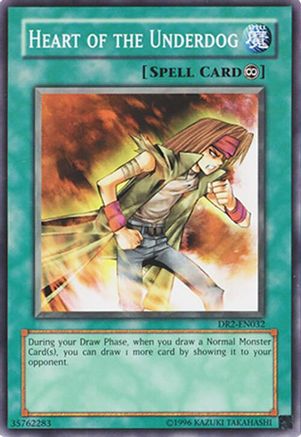 Heart of the Underdog (DR2-EN032) - Dark Revelation Volume 2 Unlimited Dark Revelation Volume 2 Yugioh Single  Squirtle Squad Card Shop.