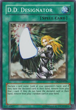 D.D. Designator (DR2-EN039) - Dark Revelation Volume 2 Unlimited Dark Revelation Volume 2 Yugioh Single  Squirtle Squad Card Shop.