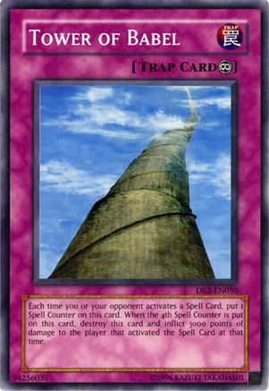 Tower of Babel (DR2-EN050) - Dark Revelation Volume 2 Unlimited Dark Revelation Volume 2 Yugioh Single  Squirtle Squad Card Shop.