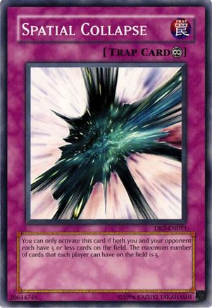 Spatial Collapse (DR2-EN051) - Dark Revelation Volume 2 Unlimited Dark Revelation Volume 2 Yugioh Single  Squirtle Squad Card Shop.