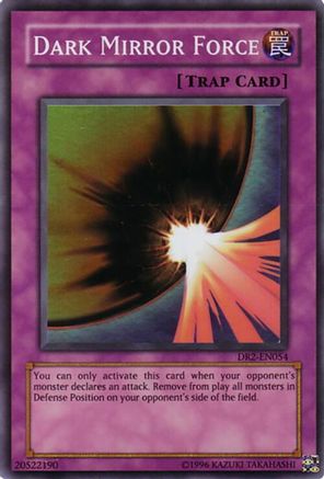 Dark Mirror Force (DR2-EN054) - Dark Revelation Volume 2 Unlimited Dark Revelation Volume 2 Yugioh Single  Squirtle Squad Card Shop.