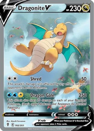 Dragonite V 192/203 – Evolving Skies Alternate Art