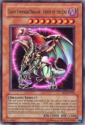 Chaos Emperor Dragon - Envoy of the End (DR2-EN056) - Dark Revelation Volume 2 Unlimited Dark Revelation Volume 2 Yugioh Single  Squirtle Squad Card Shop.