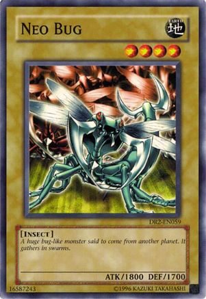 Neo Bug (DR2-EN059) - Dark Revelation Volume 2 Unlimited Dark Revelation Volume 2 Yugioh Single  Squirtle Squad Card Shop.