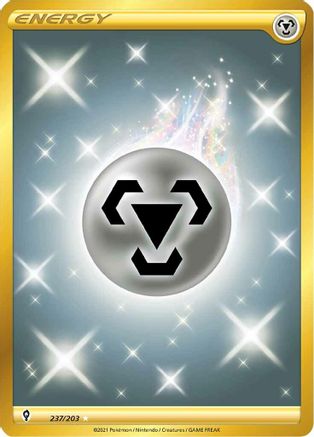 Metal Energy (Secret) 237  - Holofoil SWSH07 Evolving Skies - Secret Rare SWSH07: Evolving Skies Pokemon Single  Squirtle Squad Card Shop.
