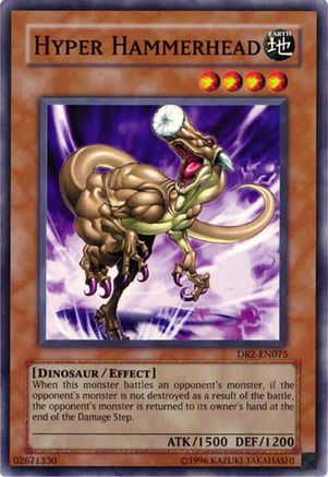 Hyper Hammerhead (DR2-EN075) - Dark Revelation Volume 2 Unlimited Dark Revelation Volume 2 Yugioh Single  Squirtle Squad Card Shop.