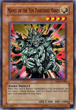 Manju of the Ten Thousand Hands (DR2-EN089) - Dark Revelation Volume 2 Unlimited Dark Revelation Volume 2 Yugioh Single  Squirtle Squad Card Shop.