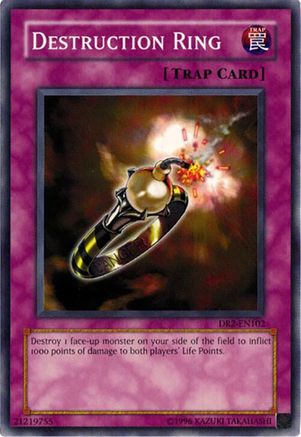 Destruction Ring (DR2-EN102) - Dark Revelation Volume 2 Unlimited Dark Revelation Volume 2 Yugioh Single  Squirtle Squad Card Shop.