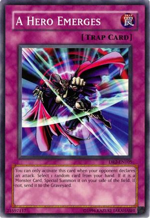 A Hero Emerges (DR2-EN105) - Dark Revelation Volume 2 Unlimited Dark Revelation Volume 2 Yugioh Single  Squirtle Squad Card Shop.