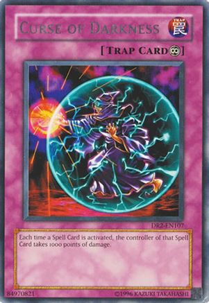 Curse of Darkness (DR2-EN107) - Dark Revelation Volume 2 Unlimited Dark Revelation Volume 2 Yugioh Single  Squirtle Squad Card Shop.