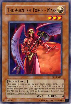 The Agent of Force - Mars (DR2-EN121) - Dark Revelation Volume 2 Unlimited Dark Revelation Volume 2 Yugioh Single  Squirtle Squad Card Shop.
