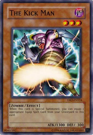 The Kick Man (DR2-EN124) - Dark Revelation Volume 2 Unlimited Dark Revelation Volume 2 Yugioh Single  Squirtle Squad Card Shop.