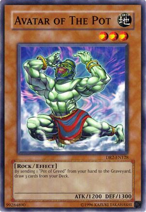 Avatar of The Pot (DR2-EN128) - Dark Revelation Volume 2 Unlimited Dark Revelation Volume 2 Yugioh Single  Squirtle Squad Card Shop.