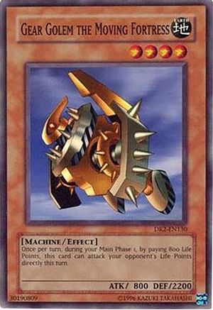 Gear Golem the Moving Fortress (DR2-EN130) - Dark Revelation Volume 2 Unlimited Dark Revelation Volume 2 Yugioh Single  Squirtle Squad Card Shop.