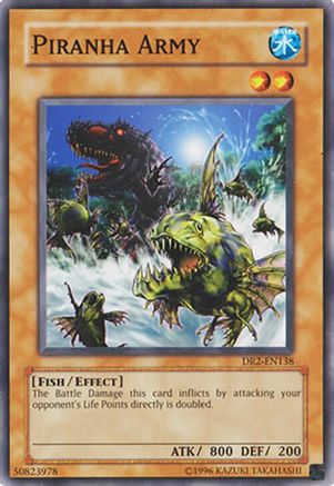 Piranha Army (DR2-EN138) - Dark Revelation Volume 2 Unlimited Dark Revelation Volume 2 Yugioh Single  Squirtle Squad Card Shop.