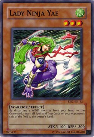 Lady Ninja Yae (DR2-EN142) - Dark Revelation Volume 2 Unlimited Dark Revelation Volume 2 Yugioh Single  Squirtle Squad Card Shop.
