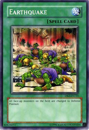 Earthquake (DR2-EN155) - Dark Revelation Volume 2 Unlimited Dark Revelation Volume 2 Yugioh Single  Squirtle Squad Card Shop.
