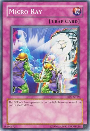 Micro Ray (DR2-EN159) - Dark Revelation Volume 2 Unlimited Dark Revelation Volume 2 Yugioh Single  Squirtle Squad Card Shop.