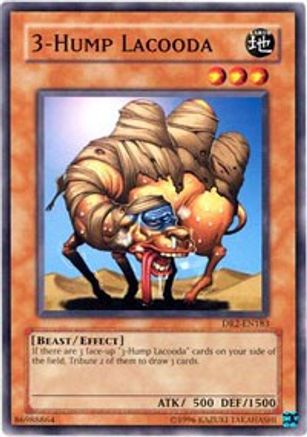 3-Hump Lacooda (DR2-EN183) - Dark Revelation Volume 2 Unlimited Dark Revelation Volume 2 Yugioh Single  Squirtle Squad Card Shop.