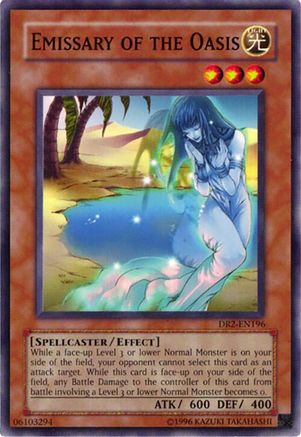 Emissary of the Oasis (DR2-EN196) - Dark Revelation Volume 2 Unlimited Dark Revelation Volume 2 Yugioh Single  Squirtle Squad Card Shop.