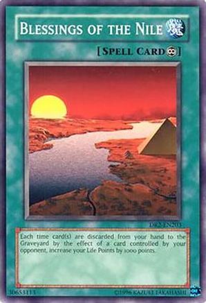 Blessings of the Nile (DR2-EN203) - Dark Revelation Volume 2 Unlimited Dark Revelation Volume 2 Yugioh Single  Squirtle Squad Card Shop.
