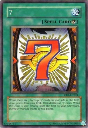 7 (DR2-EN204) - Dark Revelation Volume 2 Unlimited Dark Revelation Volume 2 Yugioh Single  Squirtle Squad Card Shop.