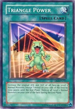 Triangle Power (DR2-EN211) - Dark Revelation Volume 2 Unlimited Dark Revelation Volume 2 Yugioh Single  Squirtle Squad Card Shop.