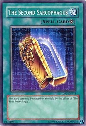 The Second Sarcophagus (DR2-EN213) - Dark Revelation Volume 2 Unlimited Dark Revelation Volume 2 Yugioh Single  Squirtle Squad Card Shop.