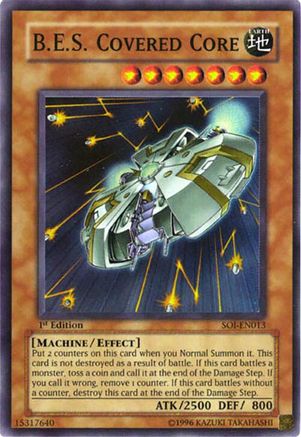 B.E.S. Covered Core (SOI-EN013) - Shadow of Infinity Unlimited Shadow of Infinity Yugioh Single  Squirtle Squad Card Shop.
