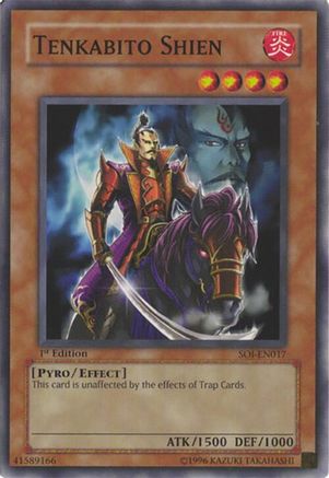 Tenkabito Shien (SOI-EN017) - Shadow of Infinity 1st Edition Shadow of Infinity Yugioh Single  Squirtle Squad Card Shop.