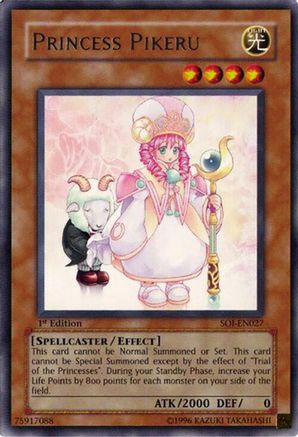 Princess Pikeru (SOI-EN027) - Shadow of Infinity 1st Edition Shadow of Infinity Yugioh Single  Squirtle Squad Card Shop.
