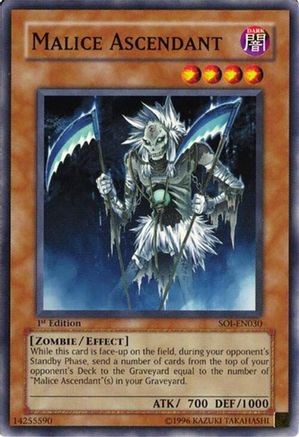 Malice Ascendant (SOI-EN030) - Shadow of Infinity 1st Edition Shadow of Infinity Yugioh Single  Squirtle Squad Card Shop.