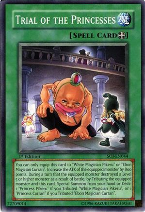 Trial of the Princesses (SOI-EN044) - Shadow of Infinity Unlimited Shadow of Infinity Yugioh Single  Squirtle Squad Card Shop.