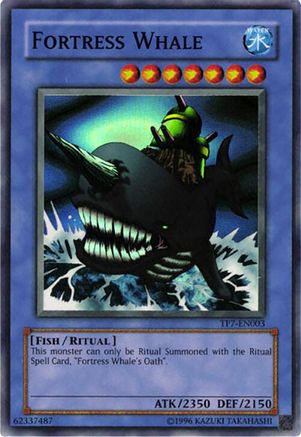 Fortress Whale (TP7-EN003) - Tournament Pack 7 Unlimited Tournament Pack 7 Yugioh Single  Squirtle Squad Card Shop.